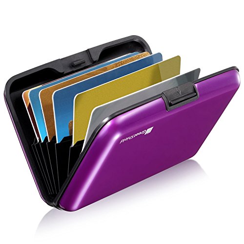 AngelaW93480252's tweet image. #securitywallet GreatShield RFID Blocking Wallet [8 Slots | Aluminum] Portable Travel Identity ID/Credit Card Safe Protection Card Holder Hard Case for Men and Women (Purple) dlvr.it/QxPdSN