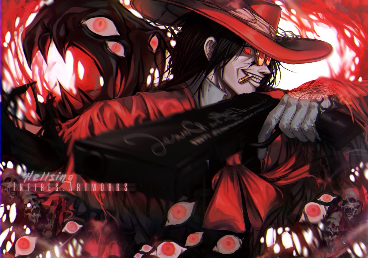 Iku Alucard Hellsing I Broke My Back For This One Alucard アルカード アーカード ヘルシング Fanart