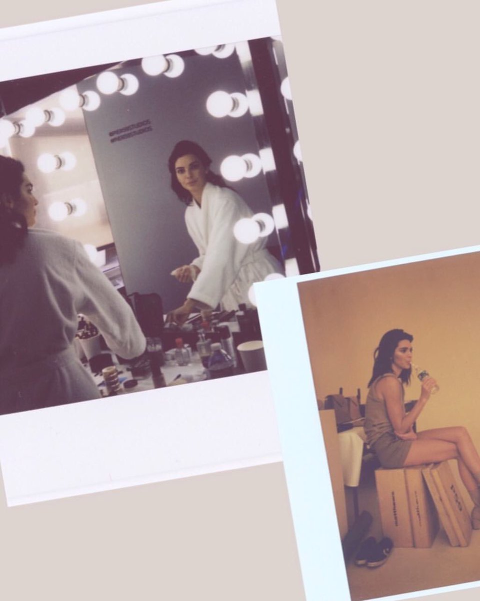 DashJennerBRA's tweet photo. 📸| Kendall nos bastidores da campanha de Stuart Weitzman #SWSpring19 #SWWomen. https://t.co/QSn0QaV0A4