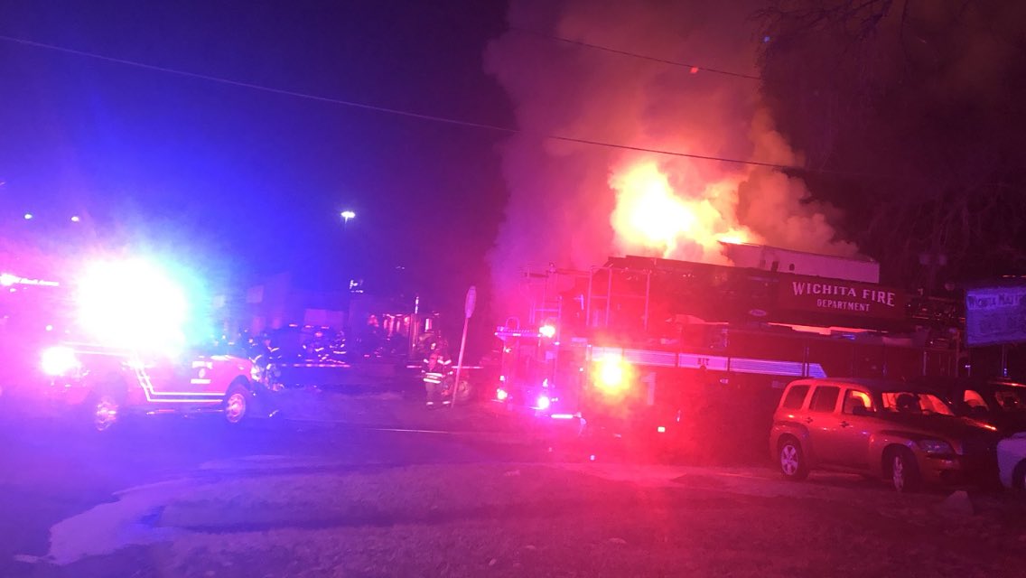 Busy morning for Wichita Firefighters. Three working fires from midnight to 9 AM. 
Sadly one fatality.