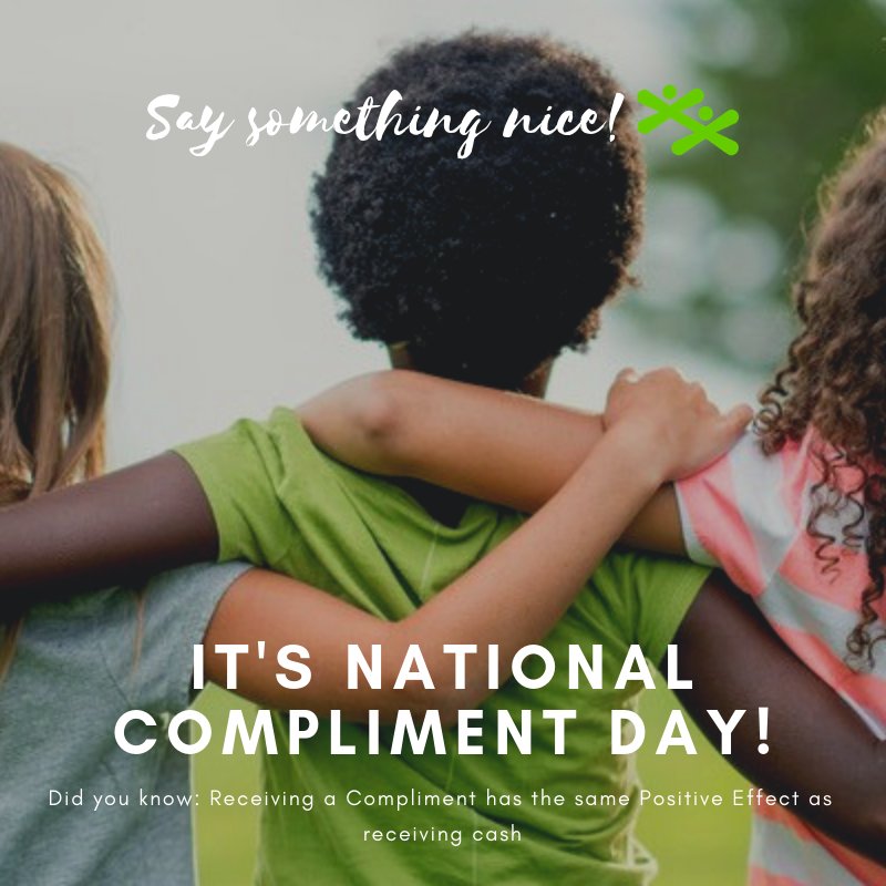 bgc_tk's tweet photo. It's #NationalComplimentDay ! Did you know: Receiving a compliment has the same Positive Effect as receiving cash? Be kind today and give out some emotional cash to those who may need it 💞💌 #tkbgc #ComplimentDay #strongclubs #bekind #dogood 
Article: 
https://t.co/XGJ01darnt https://t.co/t1Rm5wr8Bx