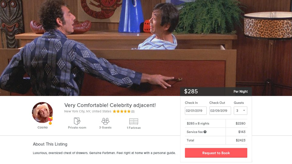 Go ahead and book an extended stay. https://t.co/JOgKHDf7nZ