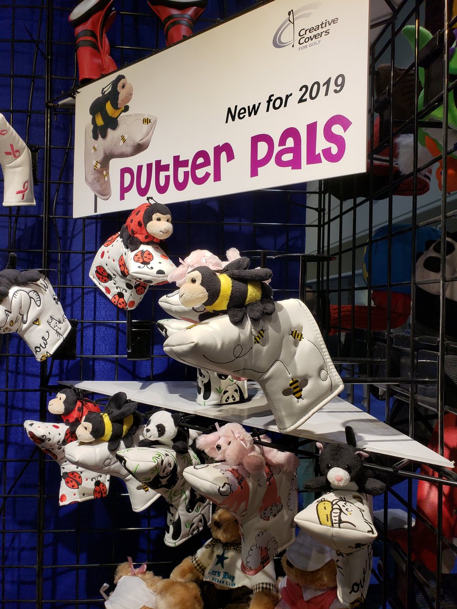 CCForGolf's tweet image. New Putter Pals! 
#PGAShow #PGAshow2019 #Golf #Golfcovers #creativecoversforgolf