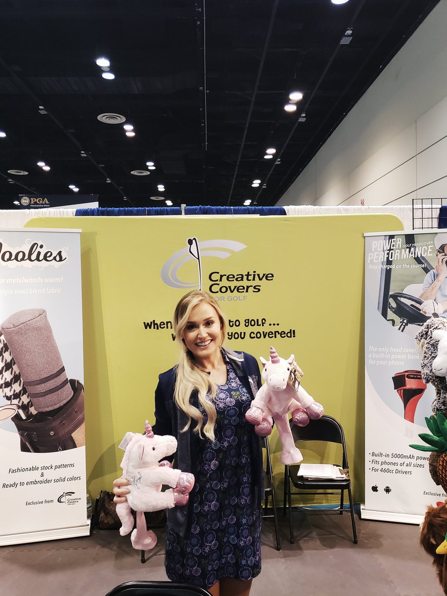 CCForGolf's tweet image. Thanks @BLAIRONEAL for stopping by our booth!
#PGAShow