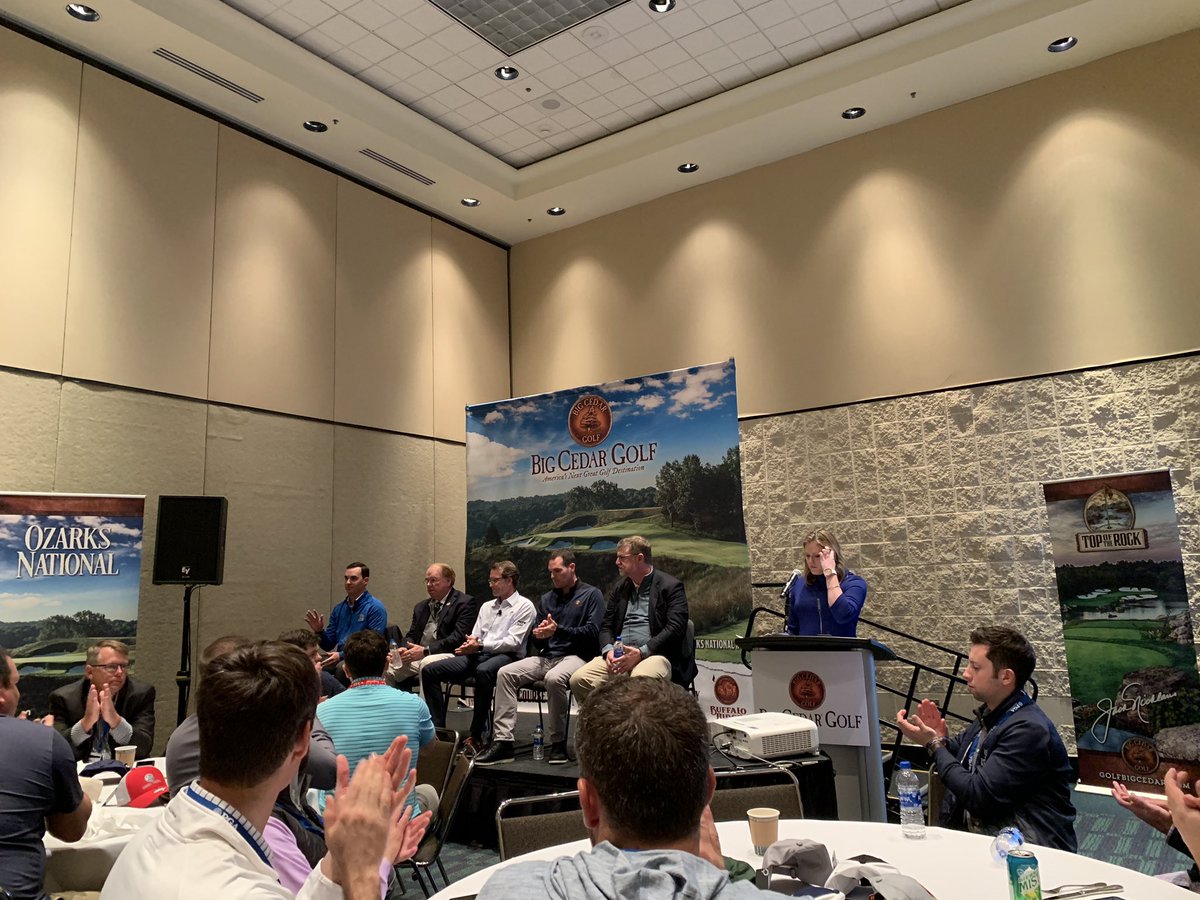 A very insightful conversation on <a href="/BigCedarLodge/">Big Cedar Lodge</a> and Johnny Morris with the various course architects who have worked there. Thanks, <a href="/KemperLesnik/">KemperLesnik</a> <a href="/KemperSports/">kempersports</a>!
