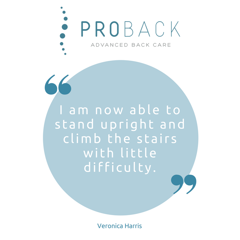 ProBackClinics's tweet photo. Another happy patient at ProBack! Veronica is now able to stand without discomfort and climb the stairs with little difficulty. With the right help, anything is possible.
Hit the link to book your consultation: https://t.co/zD0EnreODL
#backcare #proback https://t.co/2ojGQGZ6T7