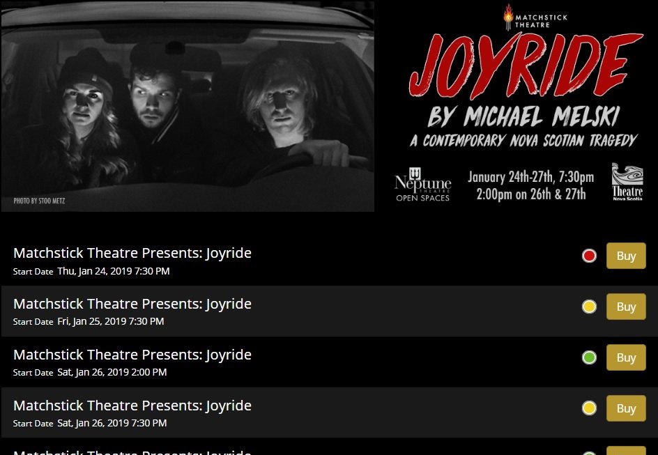 Opening night tonight and tickets are sparse! Seating is general admission so make sure you get here when the doors open at 7:00 to get your preferred seats, and we'll see you tonight!! 🔥🔥