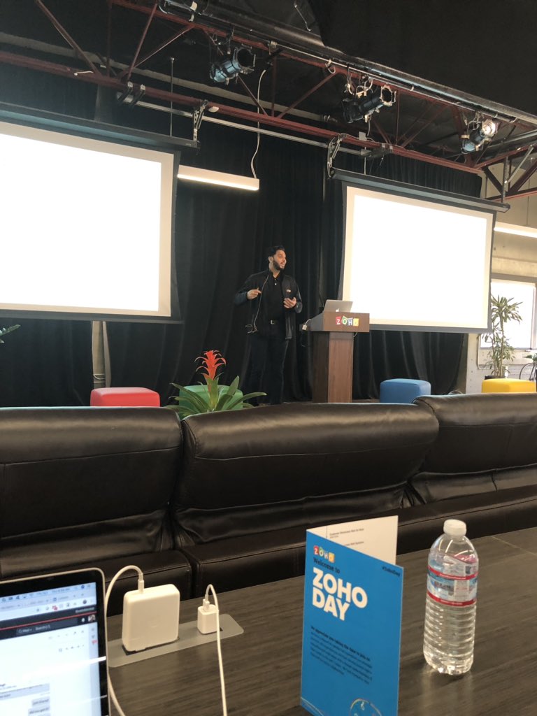 sandraklo's tweet image. #ZohoDay19 Day 2 kicks off with breakouts and 1-1s. @zoho #zohoday #analystday