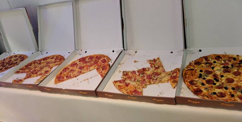 FraunhoferSIT's tweet image. Coden und Spielen macht hungrig.
#DevNight