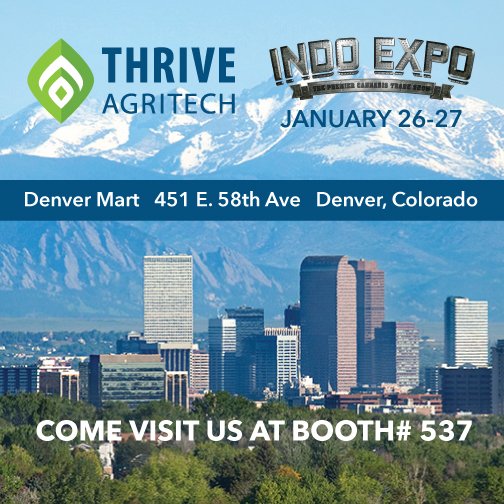Indo Expo is just a few days away! Will we see you there?

Booth #537

#colorado #cannabis #expo #denver #mart #tradeshow #agriculture #technology #LED