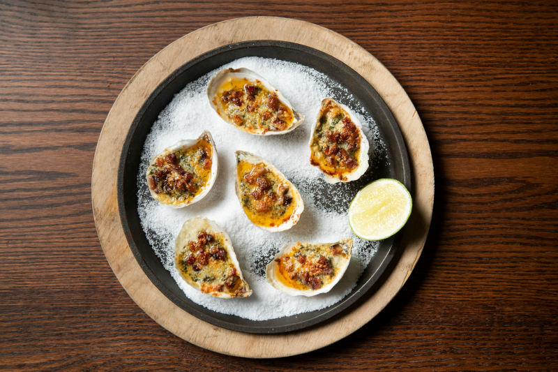 Broiled oysters with bacon? Who knew Empellón Al Pastor could do more than just tacos - only at their new location inside the Pod 39 hotel... buff.ly/2sMpplr