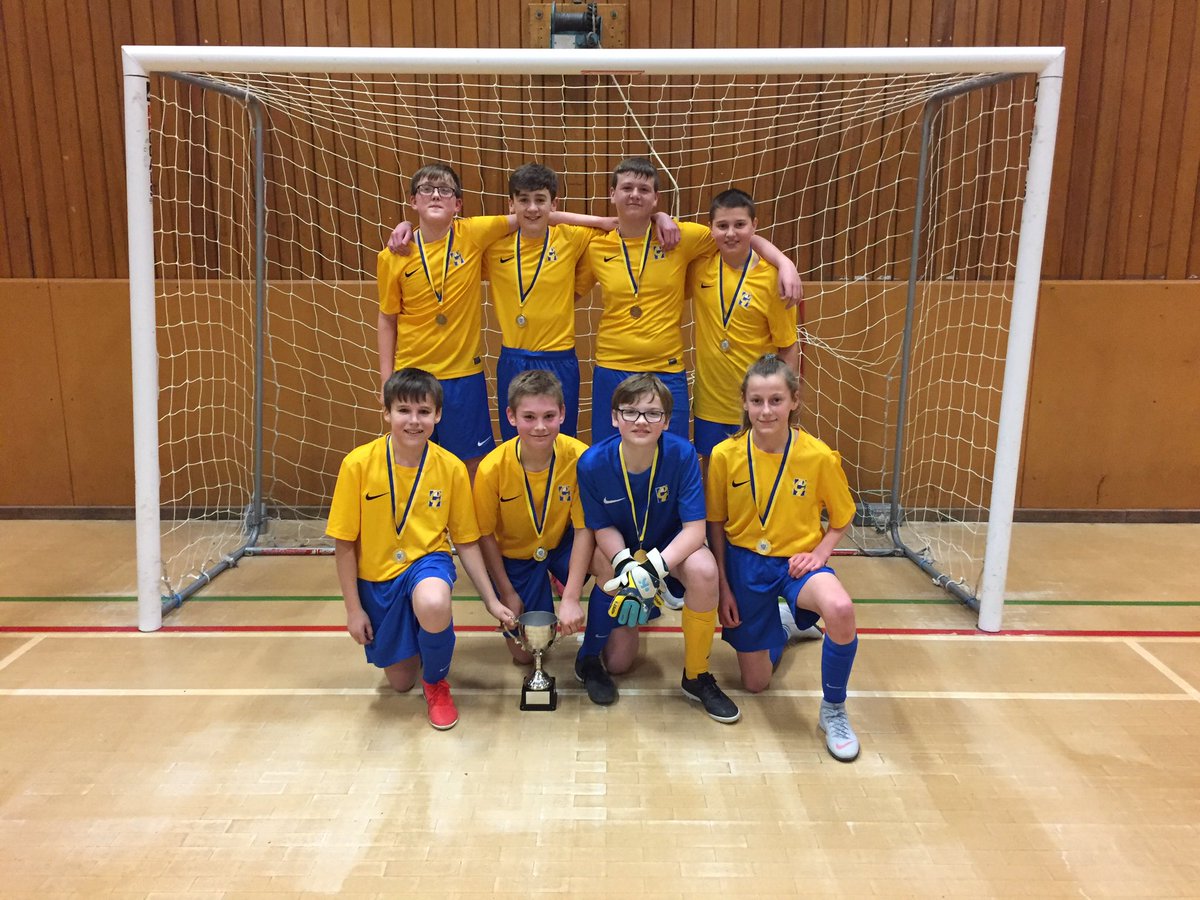 Congratulations to <a href="/hgsport/">Heworth Grange PE</a> who won our U13 #futsal 🏆 tonight &amp; now qualify for the <a href="/DCSFA/">Durham County SFA</a> finals in February #schoolsfutsal