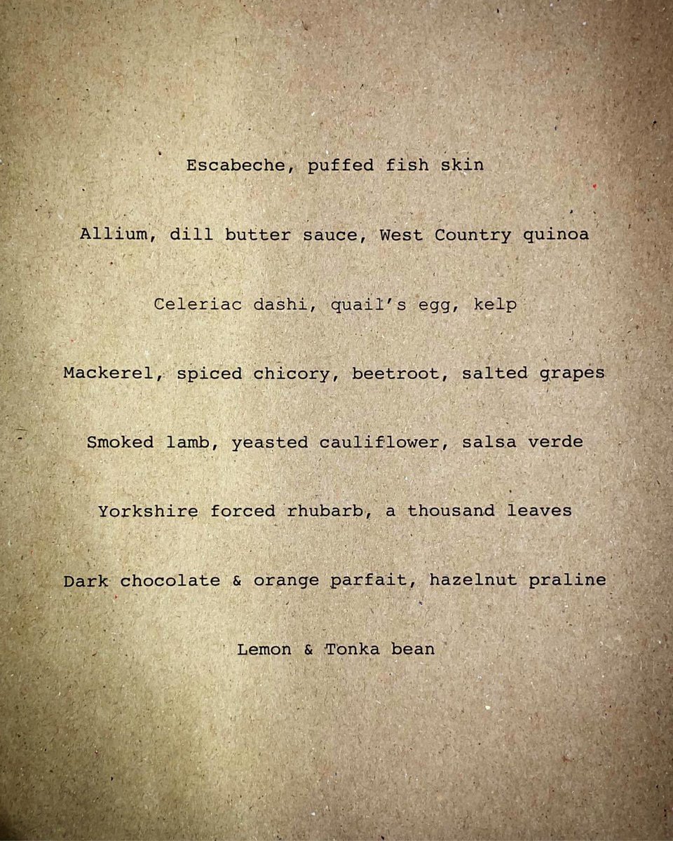 Menu for •Saturday 9th March• collaborating with <a href="/Number3at8/">Pulpo Supper Club</a> venue:<a href="/YurtLush/">Yurt Lush</a> taking bookings now. First come, first served <a href="/CrumbsMag/">Crumbs Magazine</a> <a href="/ThePigGuide/">ThePrandialPlayground</a> @Wriggle_Bristol <a href="/SimonDorman/">Simon Dorman</a> <a href="/Shonette/">Shonette</a> <a href="/Uniquechef/">andrew dennehy</a> <a href="/Bristol_Eats/">Bristol Eats</a> <a href="/Bristolconnect/">Food Connections</a> @BristolBites <a href="/eatdrinkbristol/">Eat Drink Bristol Fashion</a>