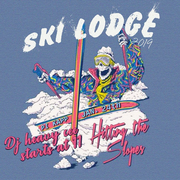 Tonight’s the night! Ski Lodge 2019❄️ Contact a brother to get on the list.