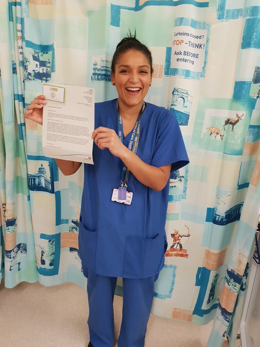 Hayley_Knowles_'s tweet photo. Congratulations Natalie on your fabulous DAISY nomination - fantastic compliment from a relative highlighting your compassionate and approachable nature and great nursing care @NUHCriticalCare @CritCareMatron #daisynomination https://t.co/ilS3qYl3Fk