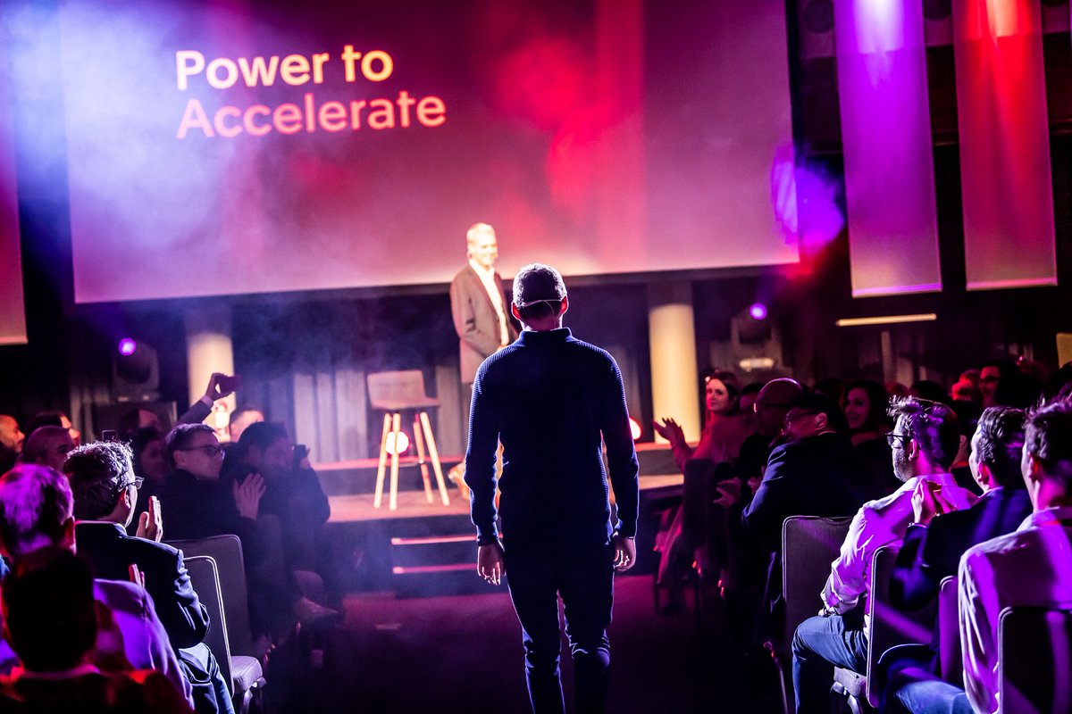 Really enjoyed visiting my partner <a href="/Exact/">Exact</a> today! Had great fun on stage today and happy that ‘Team Max’ ended up winning the quiz 👍🏻 #proudpartner