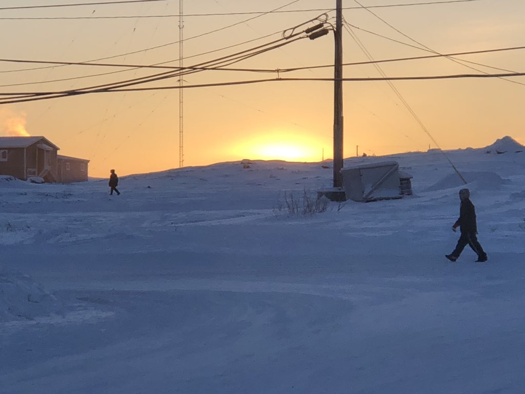 Last day in #kugluktuk with #cbcnorth.    Friendly and beautiful place