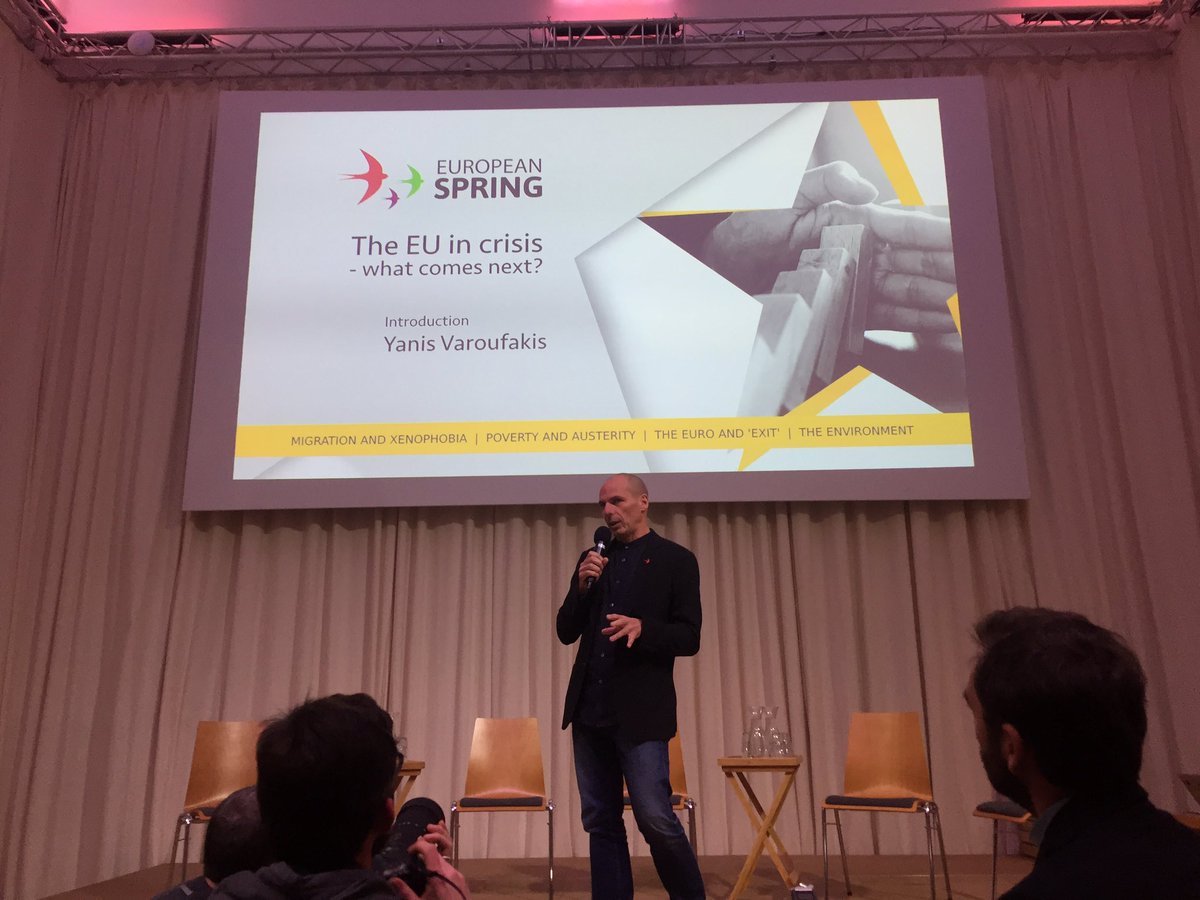 AgoraEurope's tweet image. Happening now in Berlin #europeanspring #solidarity #migration @yanisvaroufakis @davidrkadler @ruitavares @l_marsili