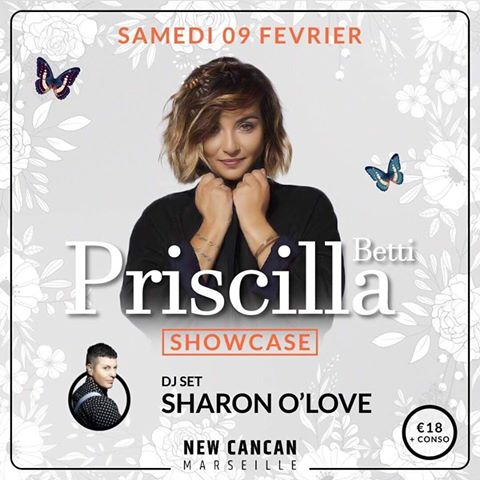 PriscillangeOff's tweet photo. . @PriscillaBetti sera présente à #Marseille le samedi 9 février pour un showcase dans la boite de nuit le #NewCancan !
Entrée à 18€ avec une boisson comprise. Non autorisée aux mineurs et réservation fortement conseillée au préalable https://t.co/3cyuSWIMA2