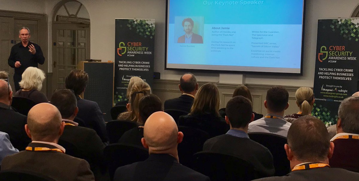 Chris_SOLS_UK's tweet image. Delighted to announce @JamieJBartlett will be our #Keynote speaker at #CSAW19