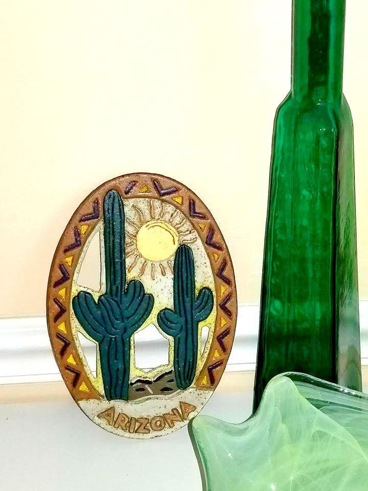 JunkYardBlonde's tweet photo. Vintage Cast Iron Trivet, Cactus Trivet, Hand Painted Trivet, Cactus Hot Plate, Kitchen Decor, Arizona, Primative, Southwest Decor, Cactus https://t.co/t2onxQb5j9 #Etsysellsvintage #JunkYardBlonde #Gotvintage #CastIronTrivet https://t.co/2iK7E40f1S