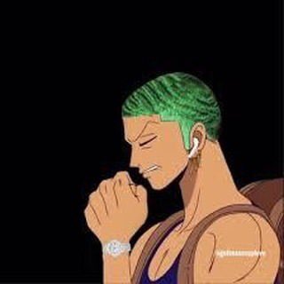 Zoro wearing Durag PNG Image