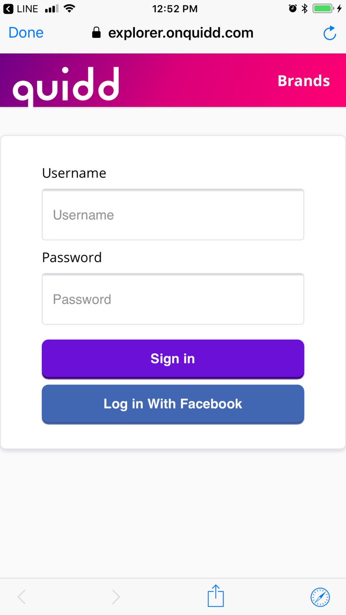 TwdZombiegirl84's tweet photo. I can’t access your website listing odds to packs...I use Facebook to login and following screenshot shows message  “Device I’d required”. @quidd Apple’s TOS states you are to disclose odds prior to selling digital items. Perhaps listing them in app prior to 3.0 was easier? https://t.co/Wd0uu7tGRa
