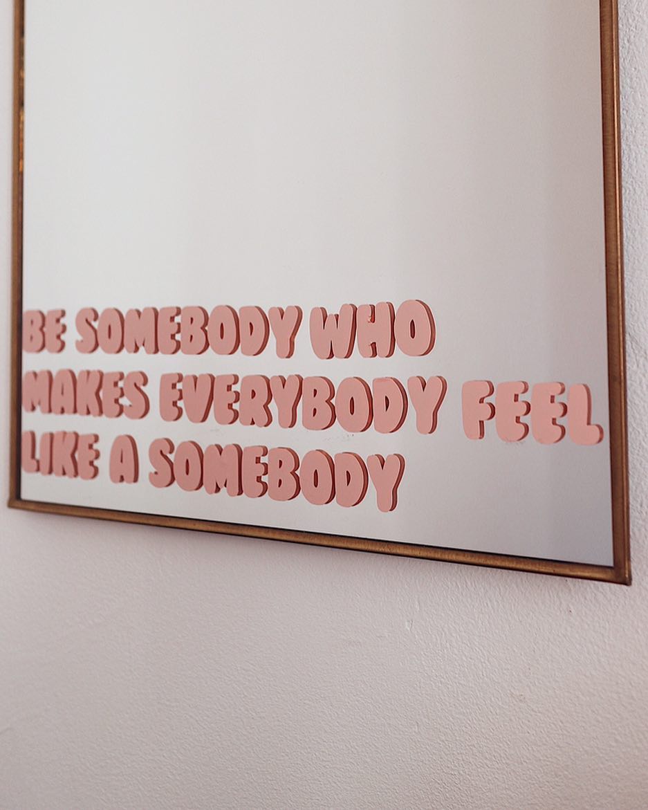 We're loving this mirror motivation from @cawligraphy (IG) Tag someone who needs some extra inspiration this month 🤩
