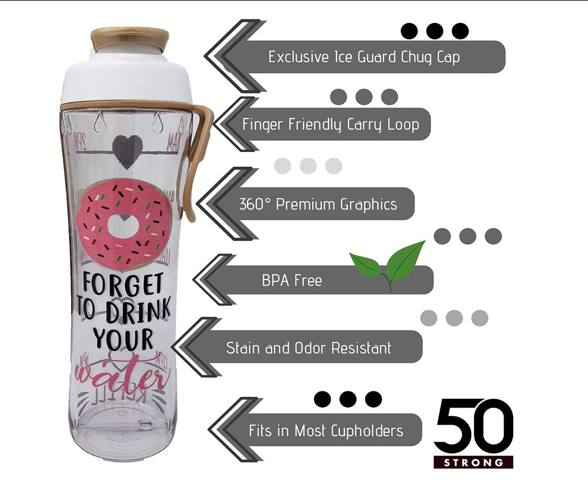 Be50Strong's tweet photo. Donut 🍩 forget to to drink your water 😂
Donut let anyone tell you you’re less than incredible🙌
Who needs this bottle?
#fitness #donutforget #waterbottle #fitmomma #dreambig #hydrationtracker #befit #drinkmorewater #donut https://t.co/kF7HShf4Dn