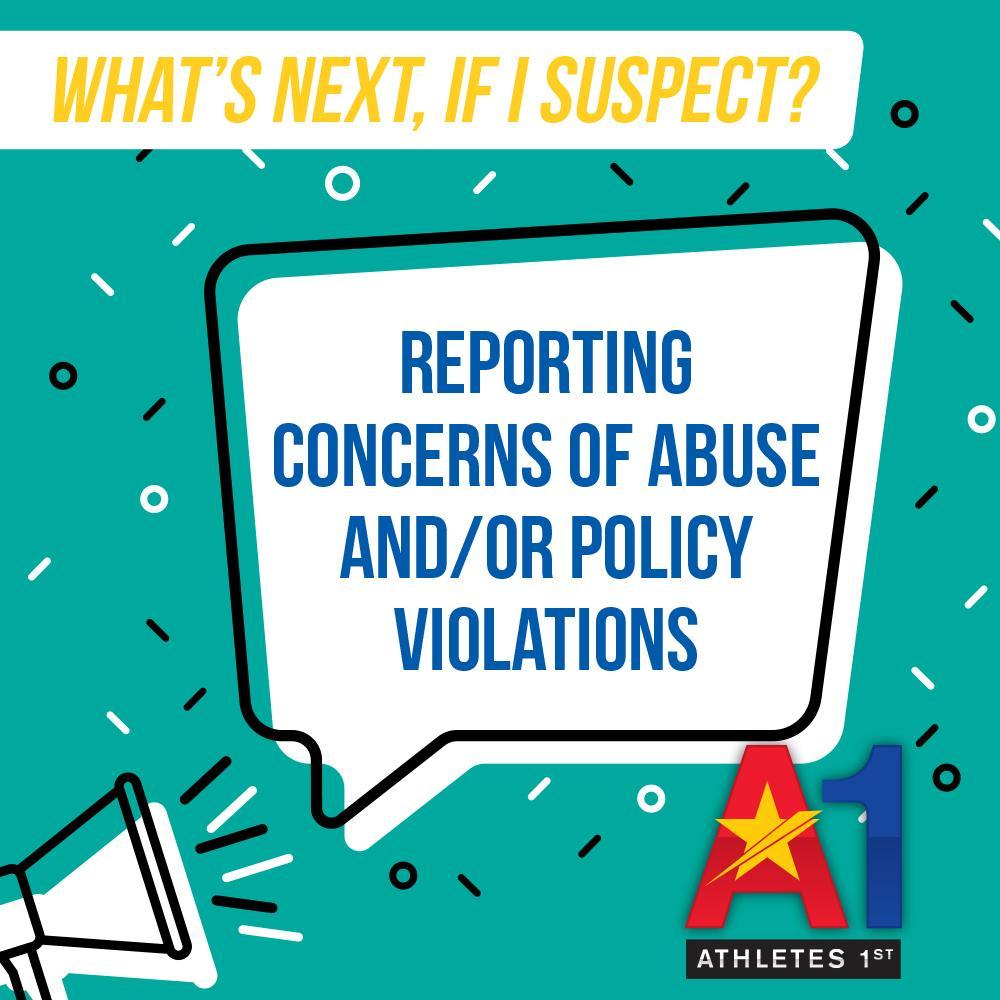 Be informed. Be prepared. Learn how and when to report suspected abuse or misconduct. #usasfATHLETES1st

hubs.ly/H0gjCpx0