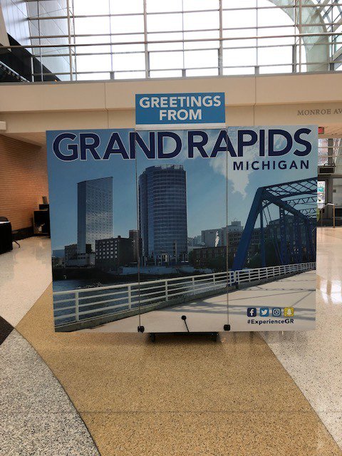Here for the #MichiganMusicConference?! 👋Stop by our kiosk and take a 📸with our GR skyline then share away w/ #experiencegr. Enjoy your conference! <a href="/AnnualMmc/">MMC annual</a>