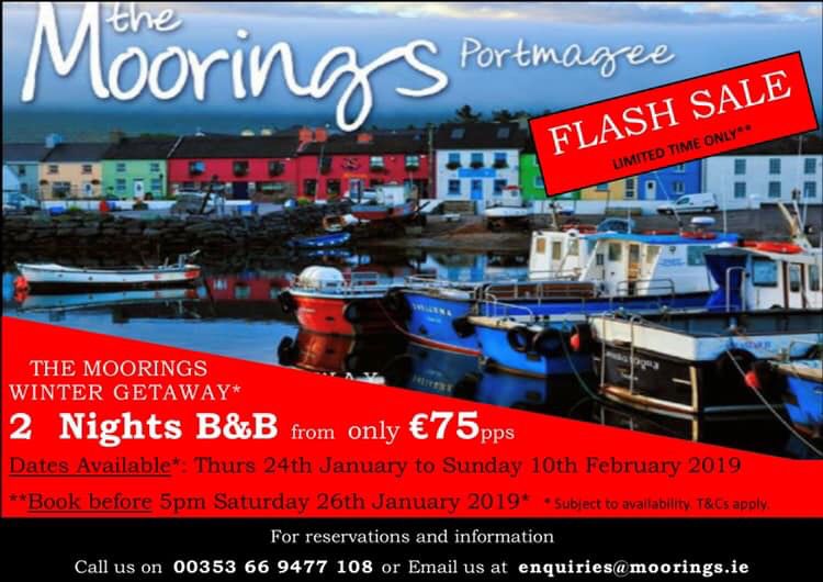 Fancy a break for great value? Check out our flash sale! Book before Saturday 5pm! 🥳🛏🏄‍♂️

#flashsale #wildatlanticway #portmagee #skelligs #waw #starwars #treatyourself