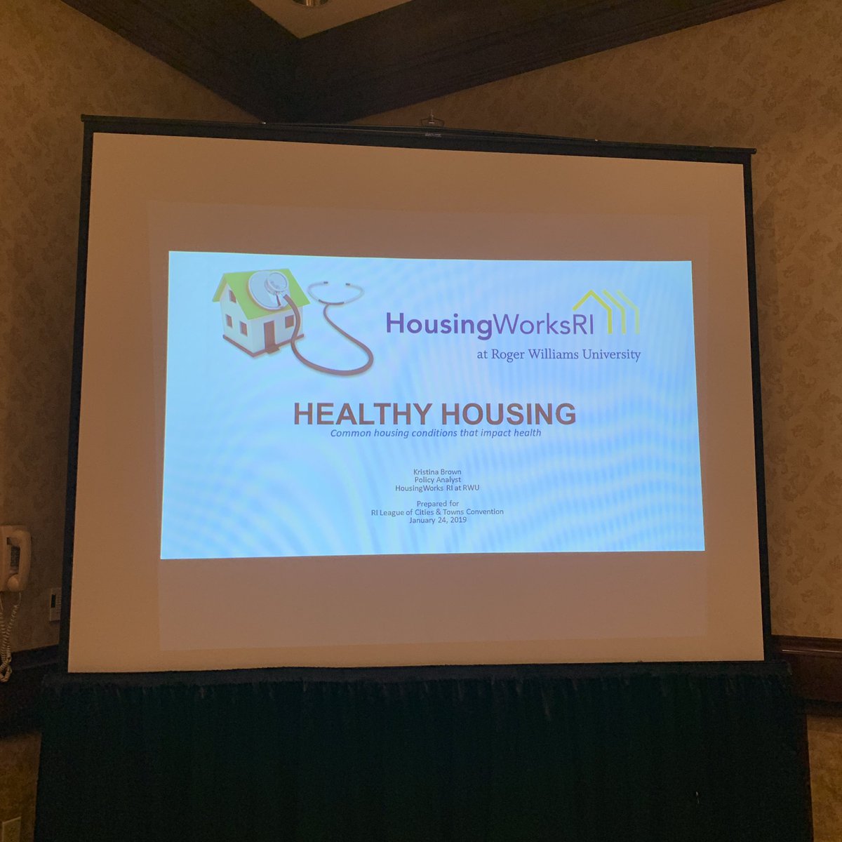 RICitiesTowns's tweet photo. Housing has an important impact on the health of our communities. Join housing experts as they demonstrate the links between housing and health for RI residents. #39as1 @HousingWorksRI @1_neighborhood @unionstudioarch https://t.co/dufEaiwEyy