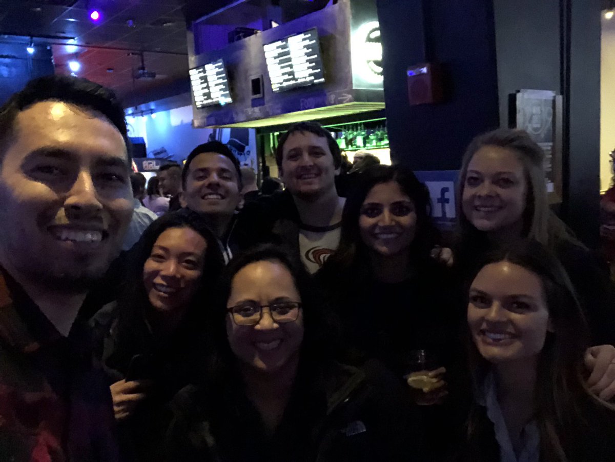 karliemohunATC's tweet image. #ptpubnight with some friends from @UOPacific DPT! #dptin2