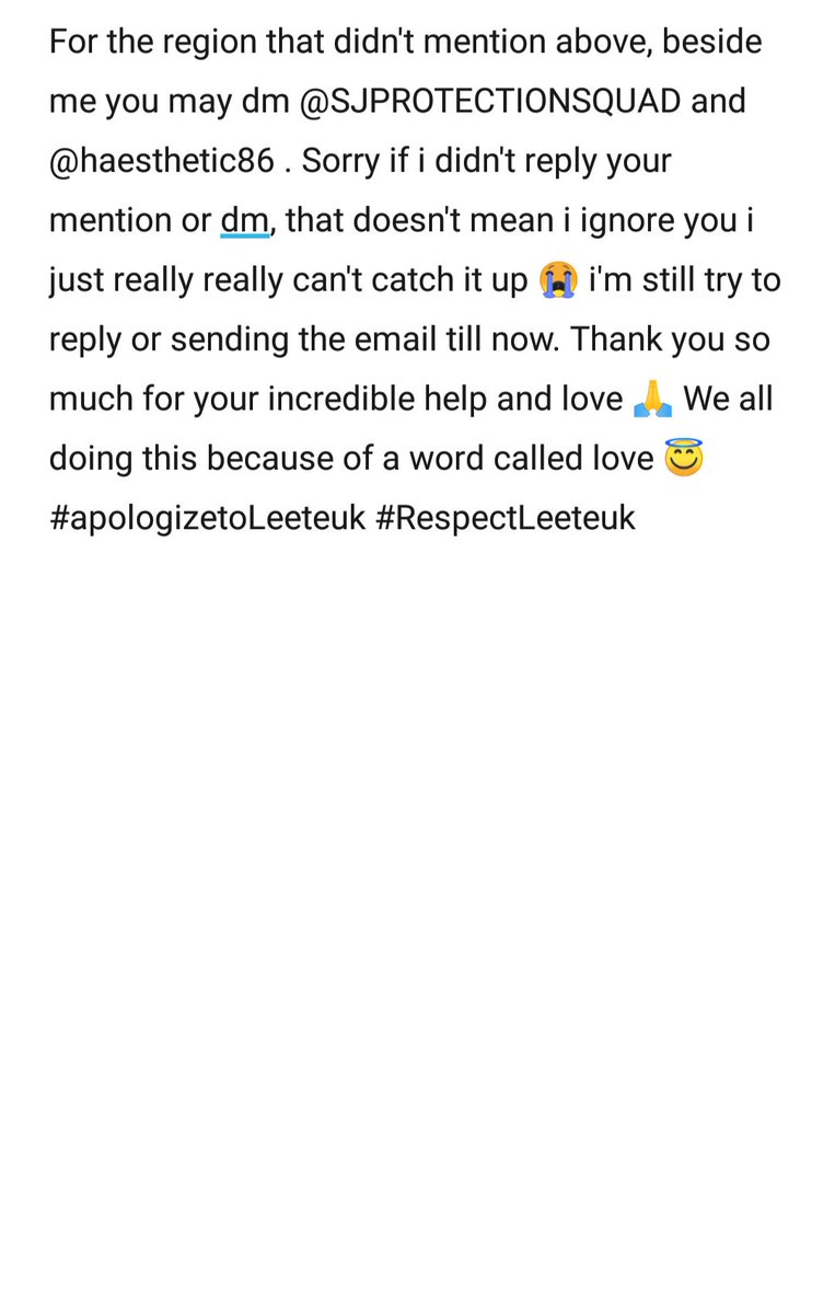 doreremi13's tweet photo. Please help RT, you can spread this as far as you can. Thank you very much 🙏 #ApologizeToLeeteuk #RespectLeeteuk https://t.co/mHKGHrNrub