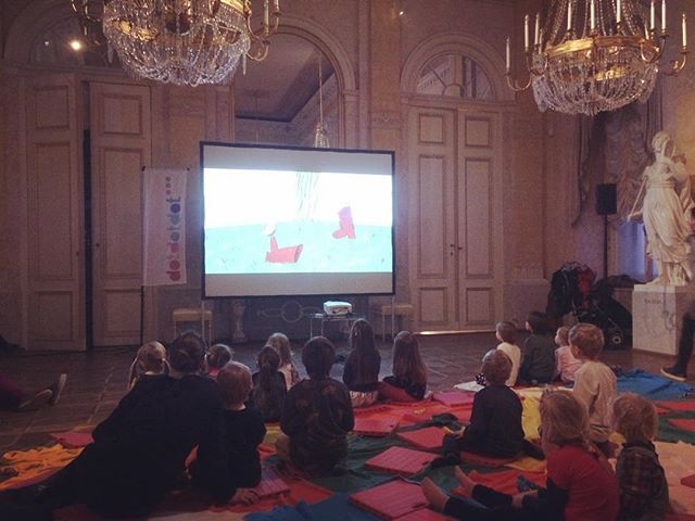 kunstziege's tweet photo. #animationnow #forkids #dotdotdot #staterooms @albertinamuseum with @dotdotdot.film.festival Thank you @elsylahner for initiating this wonderful event! https://t.co/CV7nI8447y