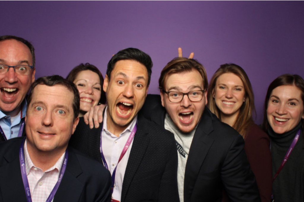 fuze's tweet photo. Everyone say “DEMAND GEN!” #fuzelife #saleskickoff #sko19 https://t.co/mebtUuMAII