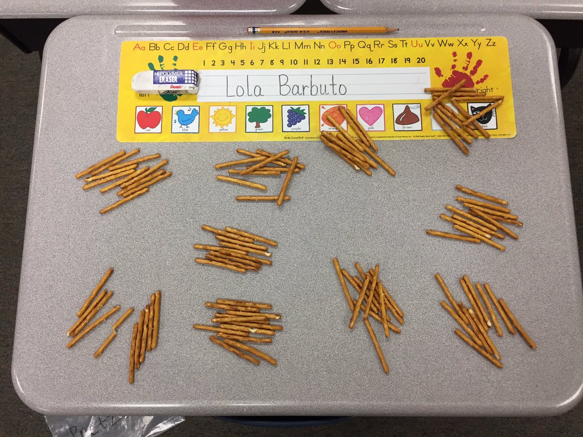 CEKinders's tweet photo. Counting to 100 by 10s with some of our favorite things from home! #100dayssmarter @CentralCabotpK4 https://t.co/Wjgp5hCpHW