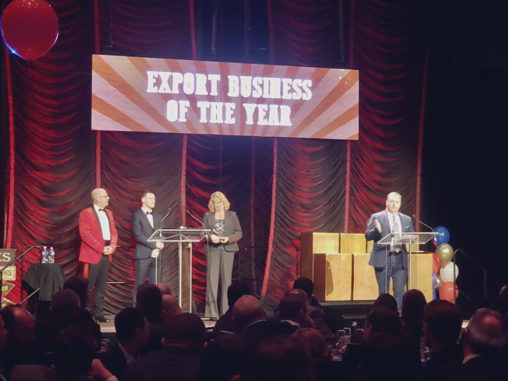 Thank you <a href="/halifaxchamber/">Halifax Chamber</a> for recognizing REDspace as the Gold Export Business of the Year winner at #HfxBizAwards19! We’re so honoured.