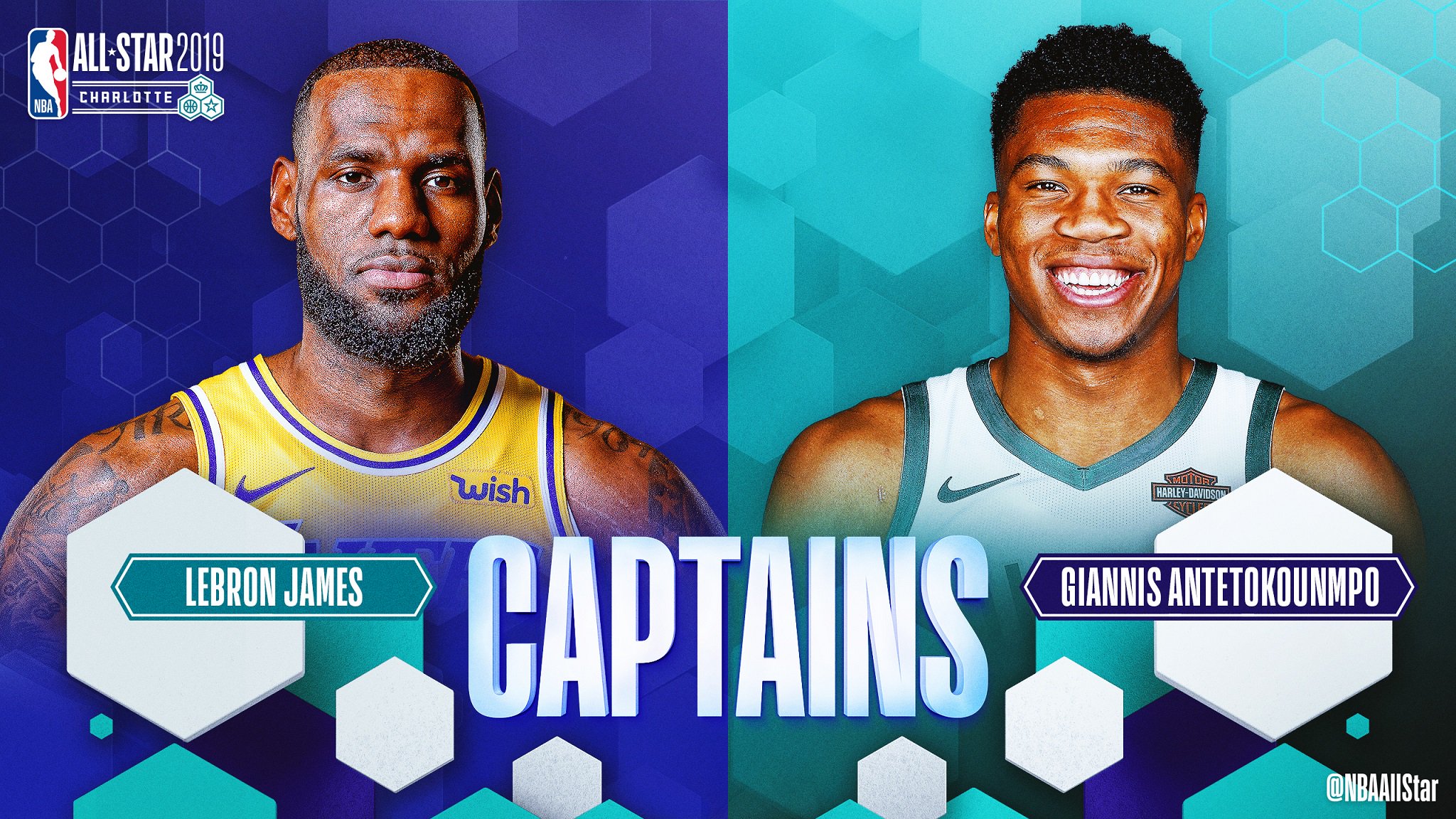 تويتر Cata على تويتر Nbaオールスター19の東西から選出されたスターター10名が発表 東 ヤニス カイリー ケンバ レナード エンビード 西 レブロン ハーデン カリー Kd Pg13 今年のキャプテンは東からヤニス 西はレブロン この二人が来月のドラフトで