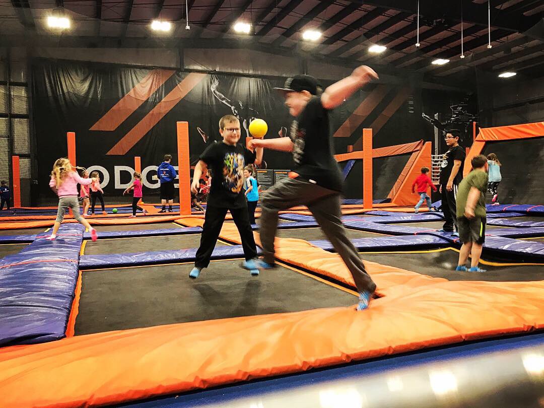 #DJ Bob got them #jumpingaround #tonight for a #privateparty at #SkyZone #canonsburg ! #pittsburghdj #jumpallnight #bookyourparty – at Sky Zone Canonsburg