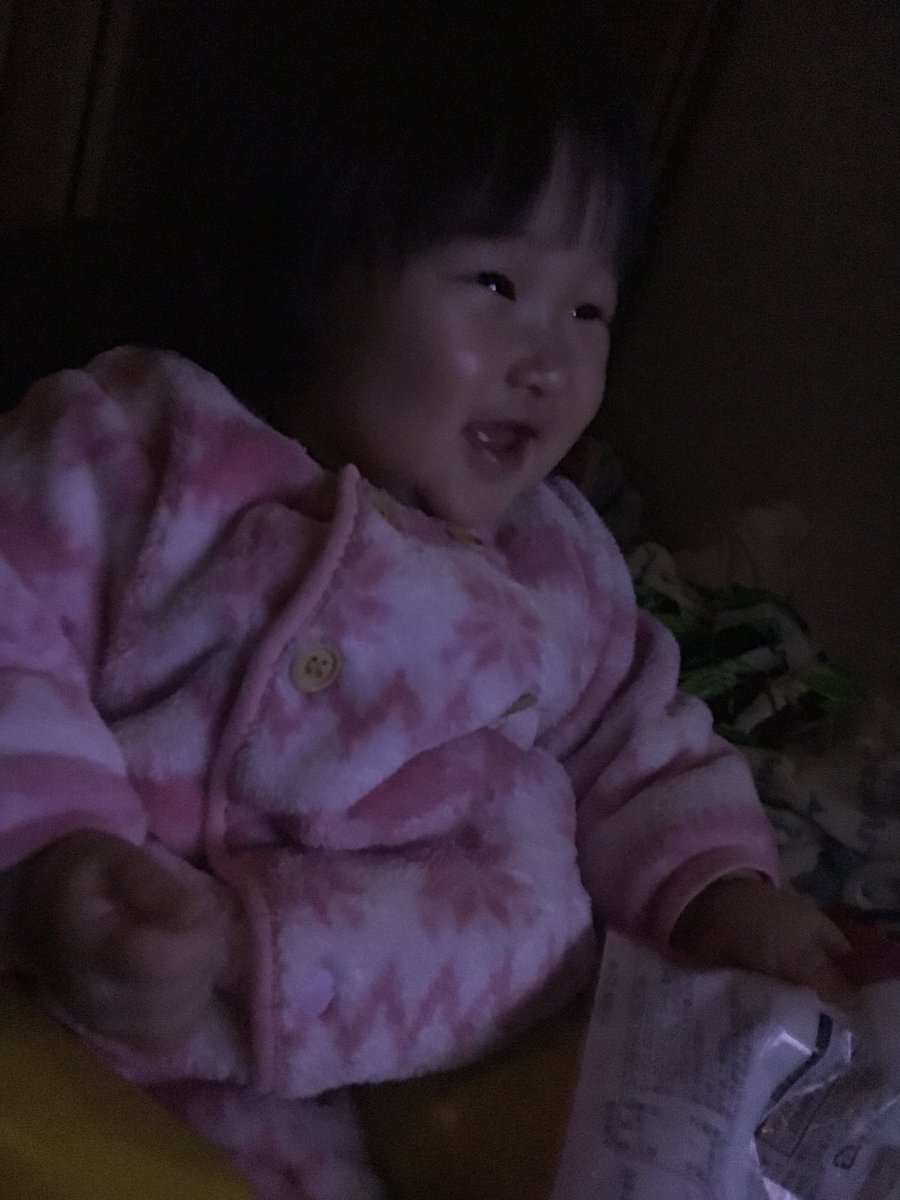 夜更かし娘(笑)