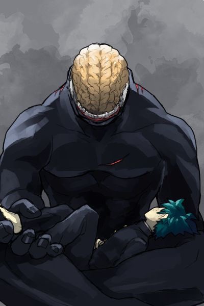 I fell asleep in nomu’s arms last night and the guys decided to take a picture of me~