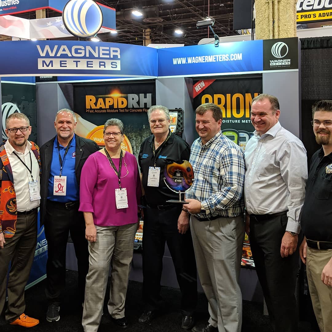 WagnerMeters's tweet image. Wagner is beaming and proud to honor Fishman Flooring Solutions with our first ever Distributor of The Year Award at #TISE2019! @FishmanFlooring