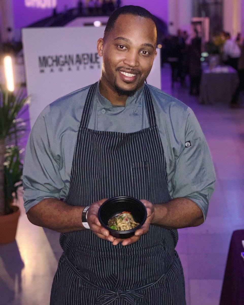 RiverRoastChi's tweet photo. Kicking off @ChooseChicago’s Restaurant Week at First Bites Bash with Executive Chef Cedric Harden and the River Roast Team! #CRW19 #FirstBites19 https://t.co/HXakagm06p