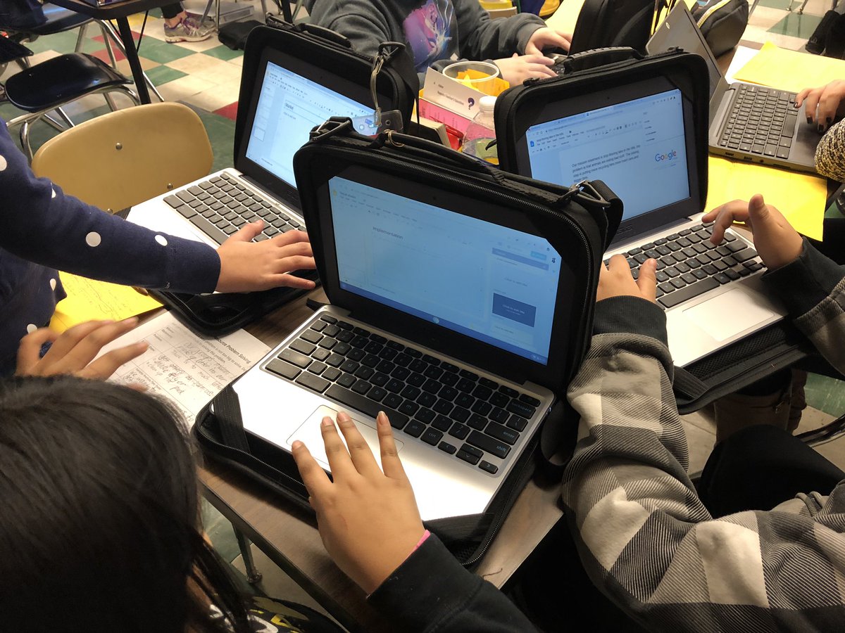 D300Digital's tweet photo. #collaboration using a mix of paper and digital with #GSuite and @haikulearning #wikiprojects as #5thgrade created a campaign to solve a problem in their community #d300learns #d300dlc @APascoEdTech @juliegard300 https://t.co/Ak8ioLXZSF