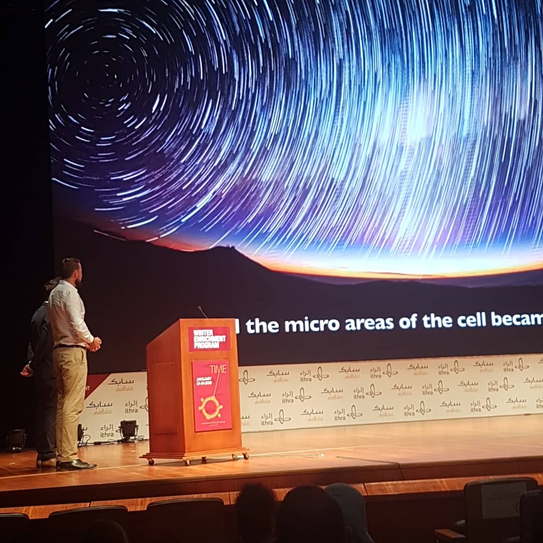 Congratulations to all the teams at this year's 'Science of Storytelling' workshop - part of <a href="/KAUST_News/">KAUST</a> #WEP2019 - for all their great videos promoting science! Well done to the winners of the best overall prize for their 'Story of Time' video #scicomm #videomaking #sciart