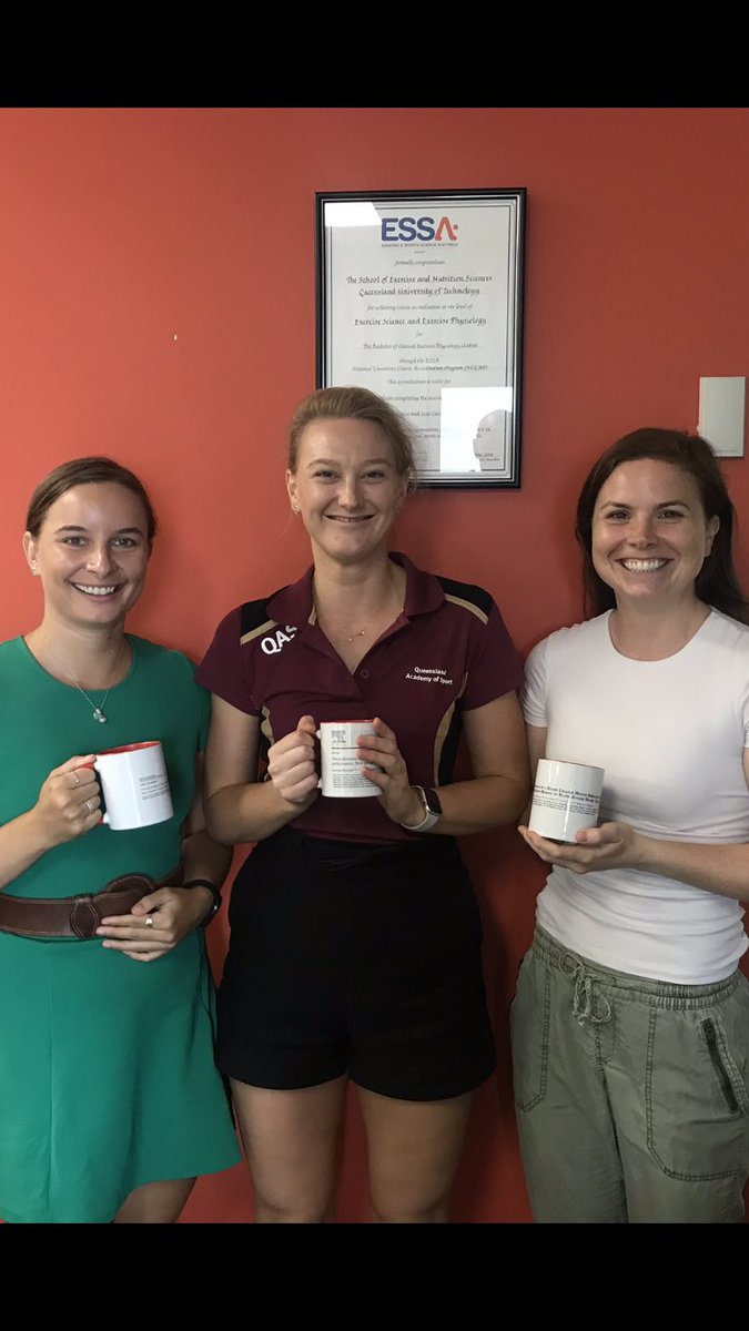 VinceKellySport's tweet photo. The start of a new tradition. Coffee mugs personalised with their publication. Well done ladies https://t.co/rNC7e3CKVF
