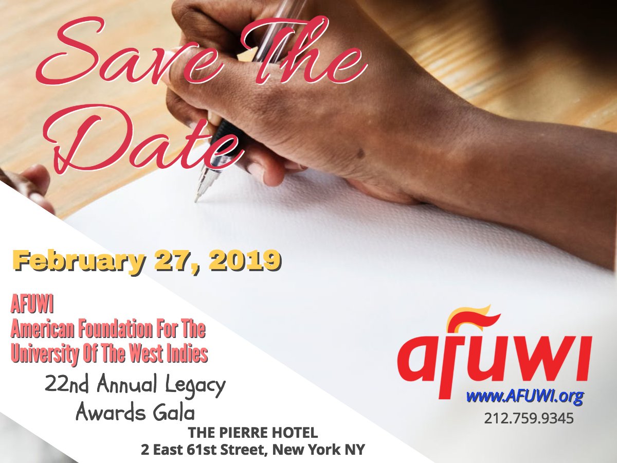 AFUWI1's tweet photo. Yes. Save the Date #AFUWIGala https://t.co/C4hsUgdYeh
