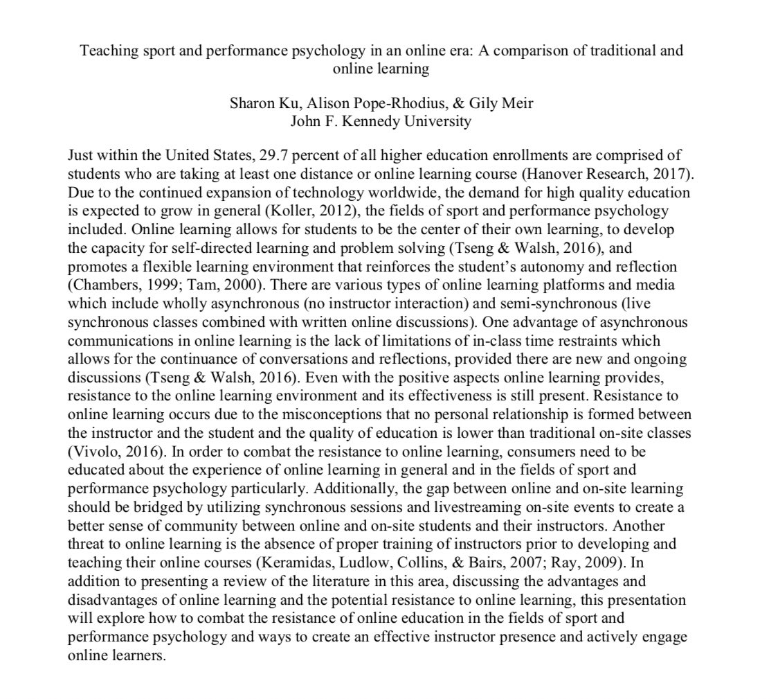 JFK Sport & Performance Psychology tweet media